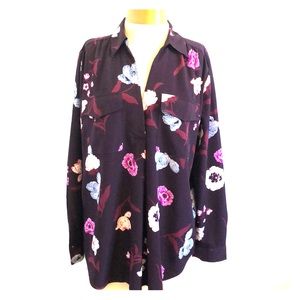 Ann Taylor camp shirt